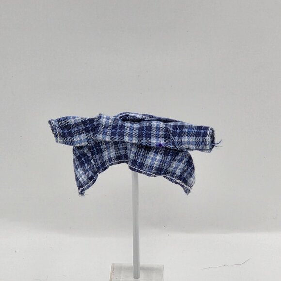 Barbie Happy Family Ryans Blue Plaid Shirt Small Toddler Doll Replacement - Picture 1 of 5